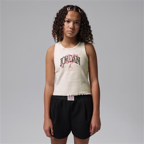 Jordan Flower of Friendship-tanktop til større børn - brun