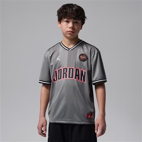 Jordan-sportstrøje til større børn - grå