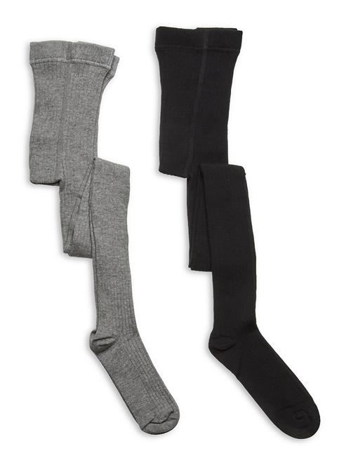 Minymo | Stocking - Solid Rib (2-Pack) | 92-98
