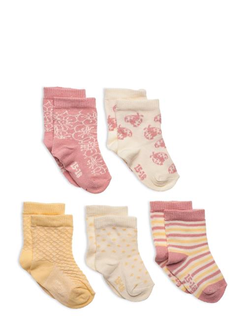 Minymo | Socks W. Pattern (5-Pack) | 15/18