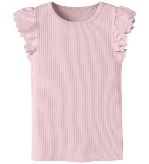 Name It T-shirt - Rib - NmfHavelle - Cradle Pink