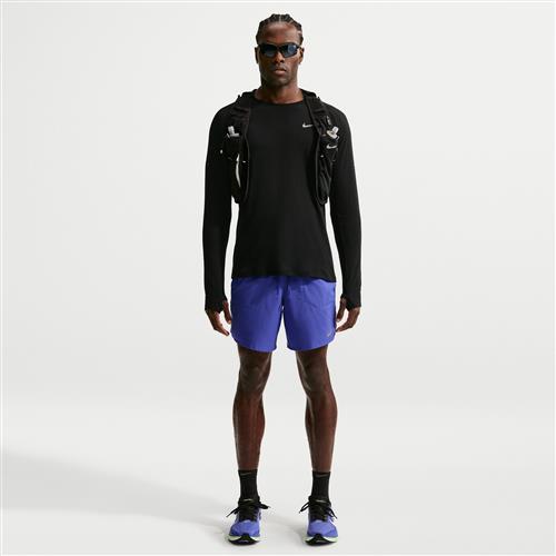 Nike Stride Dri-FIT-2-i-1-løbeshorts (18 cm) til mænd - blå