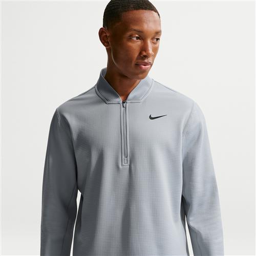 Nike Velocity Therma-FIT-golfoverdel med 1/2-lynlås til mænd - grå