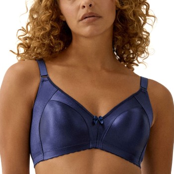 NATURANA BH Heritage Minimizer Soft Bra Mørkblå polyamid F 95 Dame