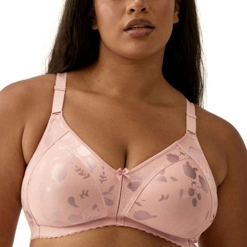NATURANA BH Heritage Minimizer Soft Bra Floral Rosa polyamid C 75 Dame