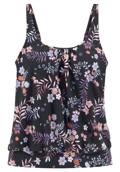 SUNSEEKER Tankini-overdel 'Bettie Sunseeker'  navy / lyseblå / lilla / lyserød