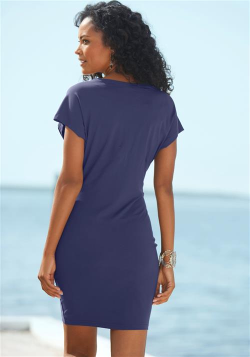 VIVANCE Kjole  blue denim