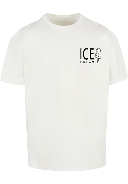Merchcode Bluser & t-shirts 'Ice Cream'  sort / hvid