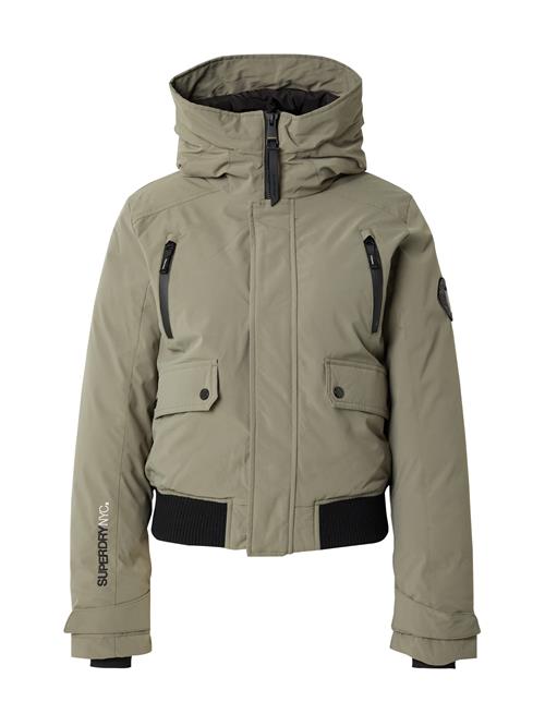 Superdry & Co Vinterjakke 'City'  oliven / sort / offwhite