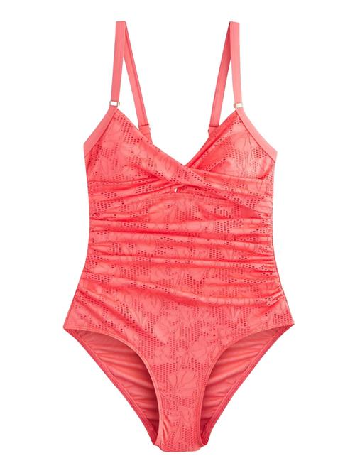 Next Formgivende badedragt  hindbær