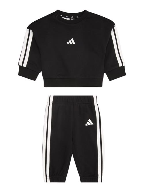 ADIDAS SPORTSWEAR Træningsdragt 'Essentials'  sort / hvid