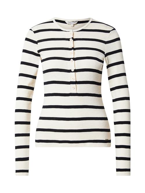 Herrlicher Shirts 'Cecilia'  sort / offwhite