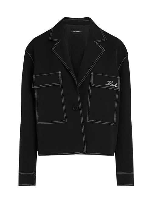 Karl Lagerfeld Overgangsjakke  sort