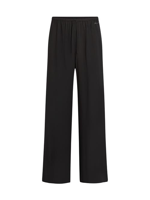 Karl Lagerfeld Bukser  sort / sølv