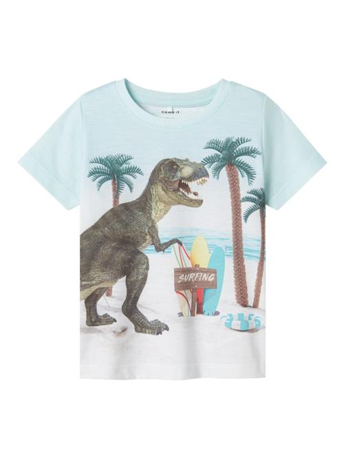 NAME IT Shirts 'NMMJako'  brokade / oliven / mint / gran