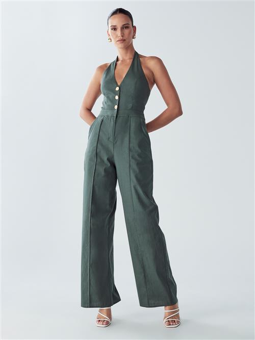 BWLDR Jumpsuit 'Amie'  oliven