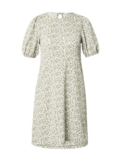 ABOUT YOU Kjole 'Helene'  khaki / hvid