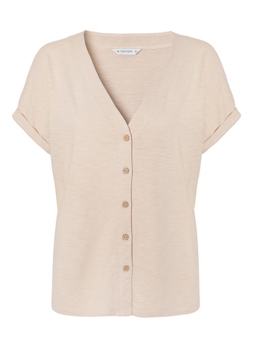 TATUUM Cardigan 'Polinezia'  beige