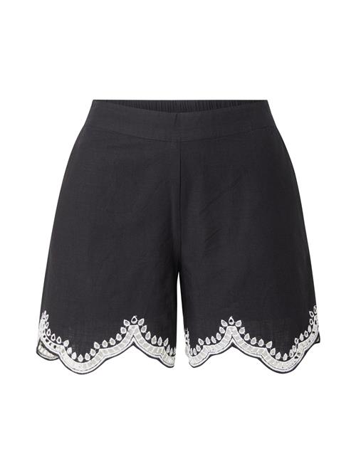 VERO MODA Bukser 'VMDiana'  sort / hvid