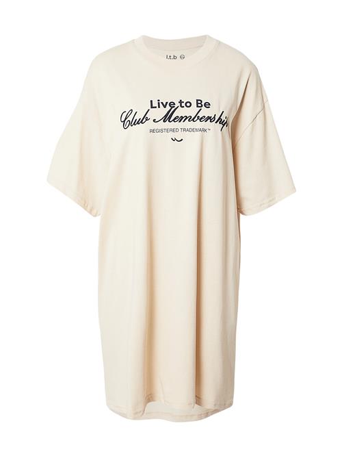 LTB Kjole 'YENAFE'  creme / sort