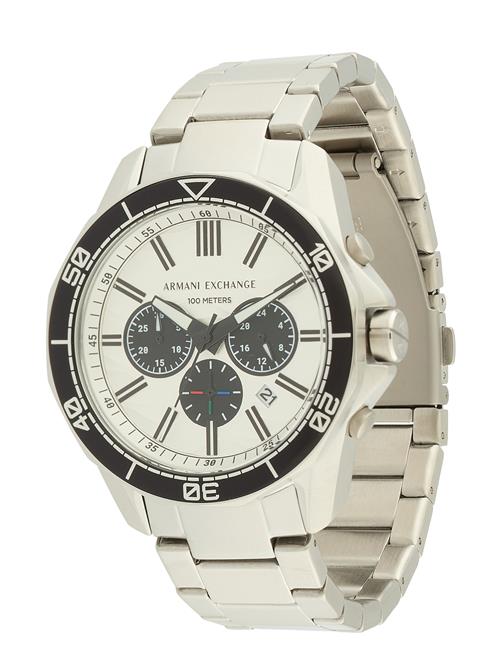 ARMANI EXCHANGE Analogt ur  sort / sølv