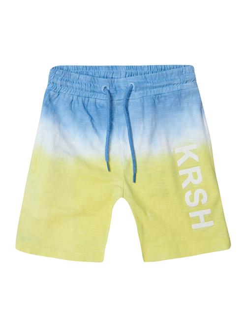 Se KOROSHI Bukser  røgblå / lemon / hvid hos About You