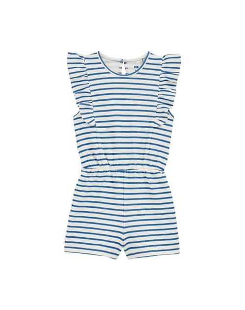 WE Fashion Overall  koboltblåt / hvid