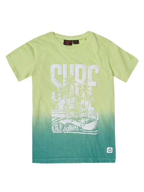 KOROSHI Shirts  lemon / petroleum / hvid