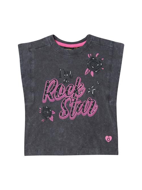 KOROSHI Overdel  antracit / pink / sort / hvid