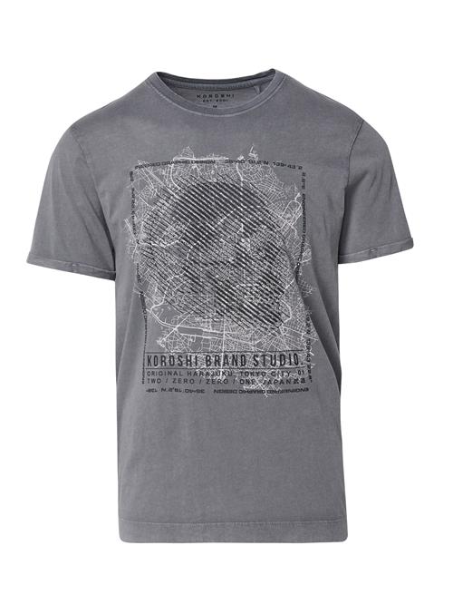 KOROSHI Bluser & t-shirts  grå / sort / hvid