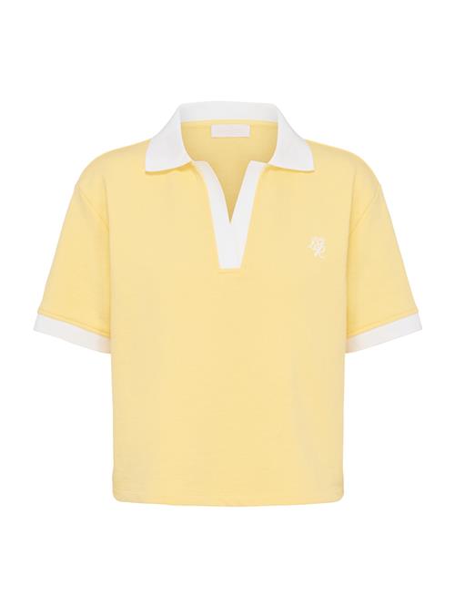 LeGer by Lena Gercke Sweatshirt 'Drew'  gul / hvid