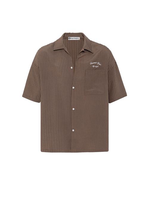 Dandalo Skjorte  choko / hvid