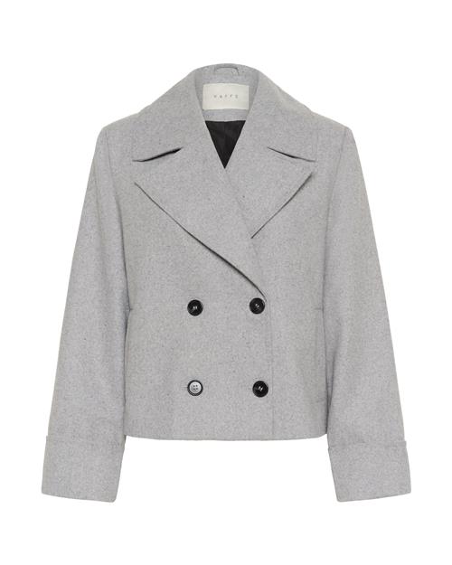 Kaffe Overgangsfrakke 'Julia'  lysegrå