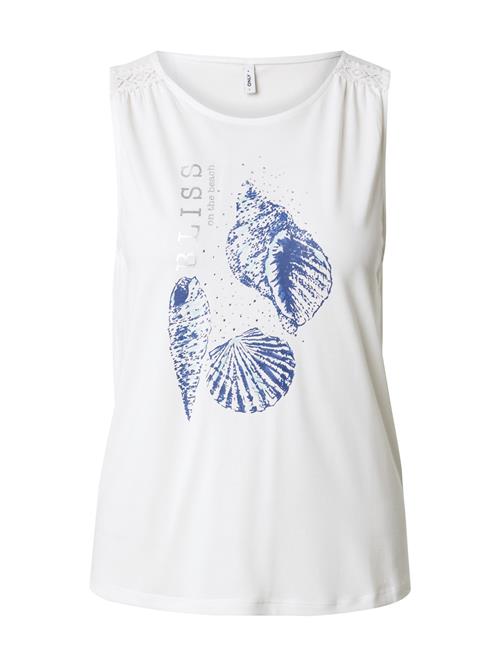 ONLY Overdel 'ONLFREE'  mørkeblå / sølv / hvid