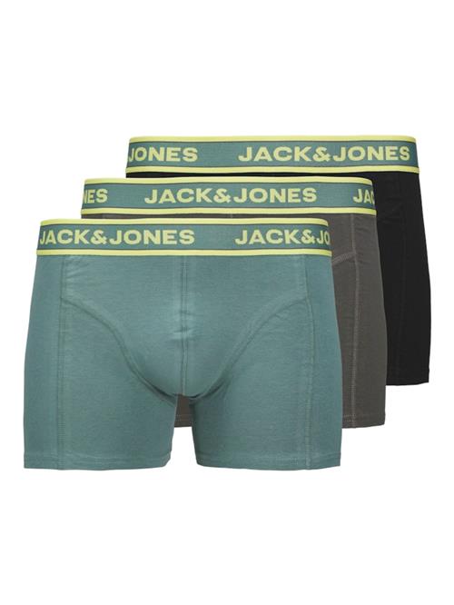 JACK & JONES Boksershorts 'JACBRYSON'  dueblå / mokka / lysegrøn / sort