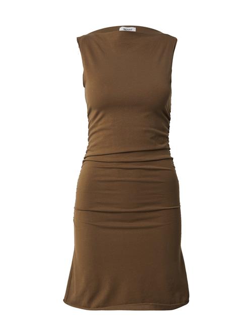 Monki Kjole 'Tide'  sepia