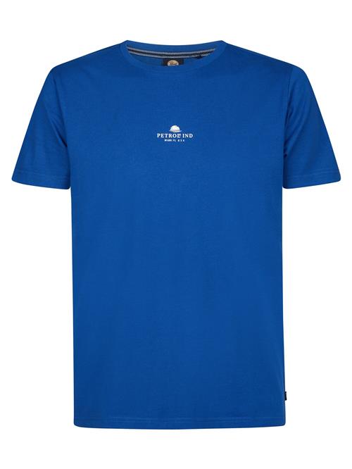 Petrol Industries Bluser & t-shirts  blå / hvid