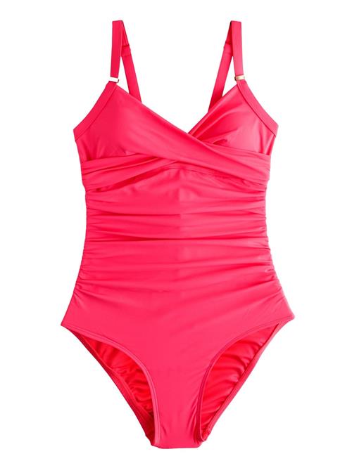 Next Formgivende badedragt  pink