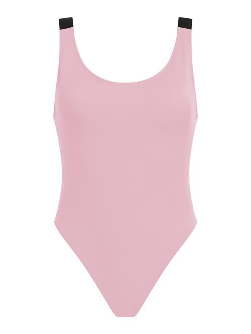 Calvin Klein Swimwear Badedragt  gammelrosa / sort