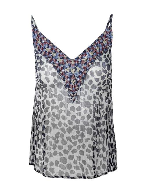 KOROSHI Overdel  navy / burgunder / offwhite