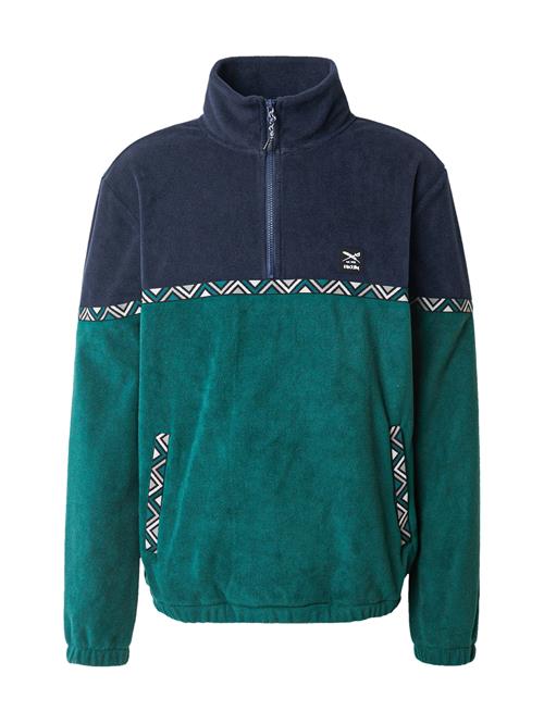 Iriedaily Pullover 'Monte Noe'  navy / smaragd / sort / hvid