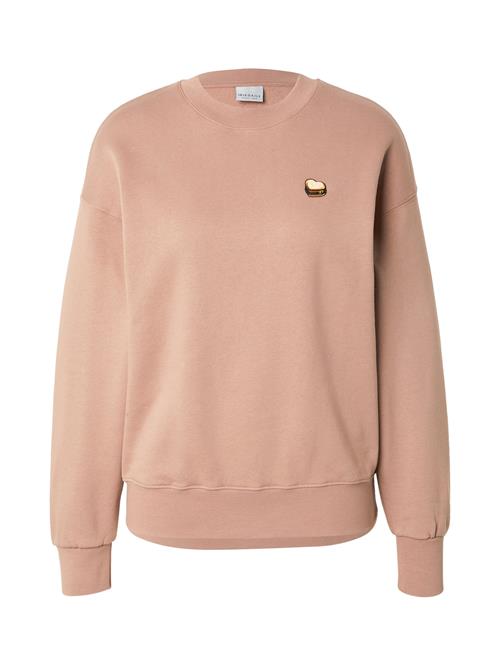 Iriedaily Sweatshirt 'Burger Love'  pudder