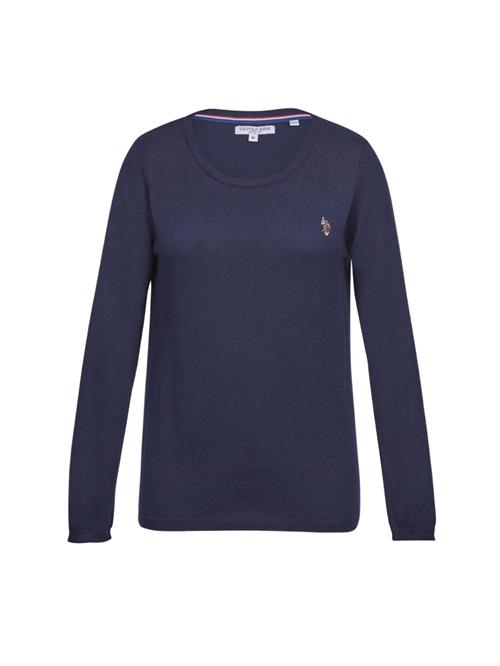 U.S. POLO ASSN. Pullover 'UWMay'  safir / brun / rød / hvid