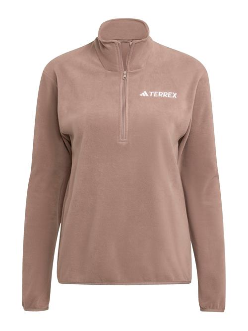 ADIDAS TERREX Sportspullover 'ESS'  brun / hvid