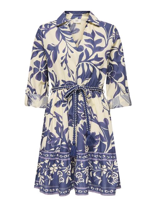 JDY Kjole 'JDYAnna'  beige / blå