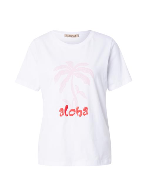 Smith&Soul Shirts  lyserød / orangerød / hvid