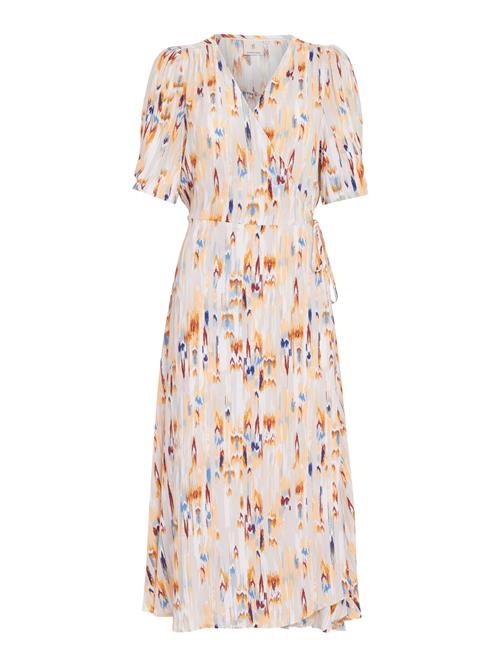 Peppercorn Kjole  blå / lysegrå / orange