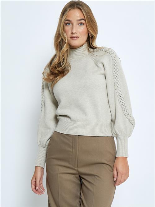 minus Pullover 'Vera'  lysebeige