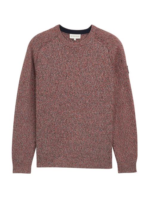 TOM TAILOR Pullover  rødmeleret