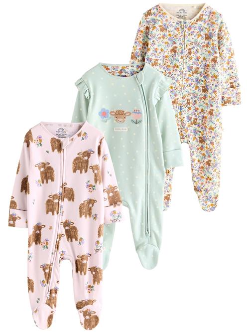 Next Sparkedragt/Body  beige / brun / mint / gammelrosa